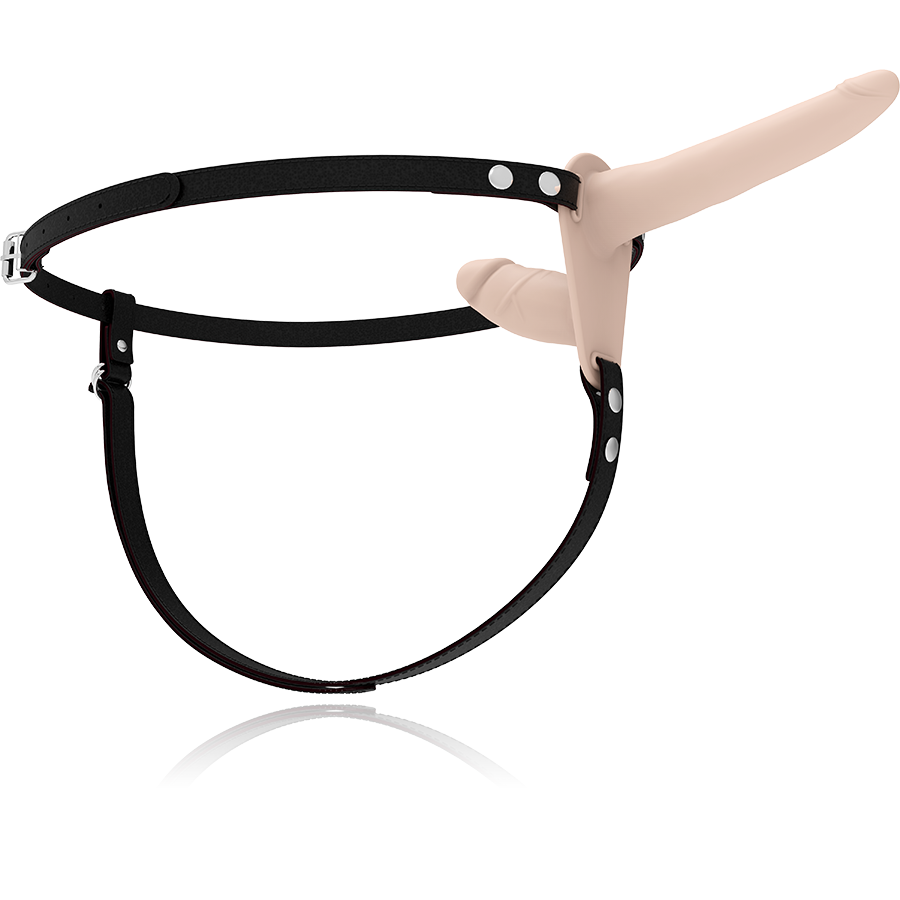 FETISH SUBMISSIVE HARNESS - DOUBLE PENETRATION FLESH UP Sensory Device