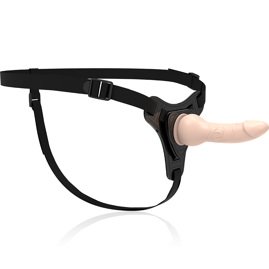 FETISCH SUBMISSIVER GURT - REALISTISCHES SILIKON HAUTFARBEN 16 CM