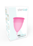 STERCUP - FDA SILIKON MENSTRUATIONSTASSE ROSA - GRÖSSE L
