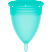 STERCUP - FDA SILICONE MENSTRUAL CUP AQUAMARINE - SIZE S