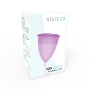 STERCUP - FDA SILIKON-MENSTRUATIONSKAPPE VIOLETT - GRÖSSE S
