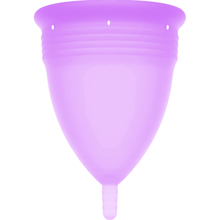 STERCUP - FDA SILIKON-MENSTRUATIONSKAPPE VIOLETT - GRÖSSE S