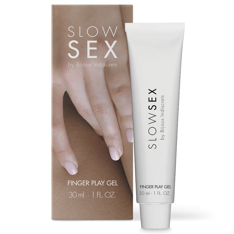 BIJOUX - SLOW SEX MASSAGEGEL MIT FINGERaufsatz 30 ML