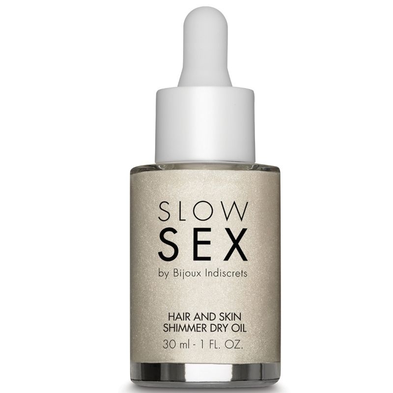 BIJOUX - SLOW SEX MULTIFUNKTIONALES ILLUMINIERENDES TROCKENÖL 30 ML