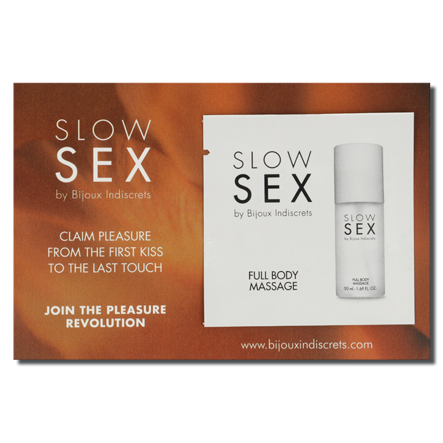 BIJOUX - SLOW SEX GANZKÖRPER-MASSAGEGEL 2 ML