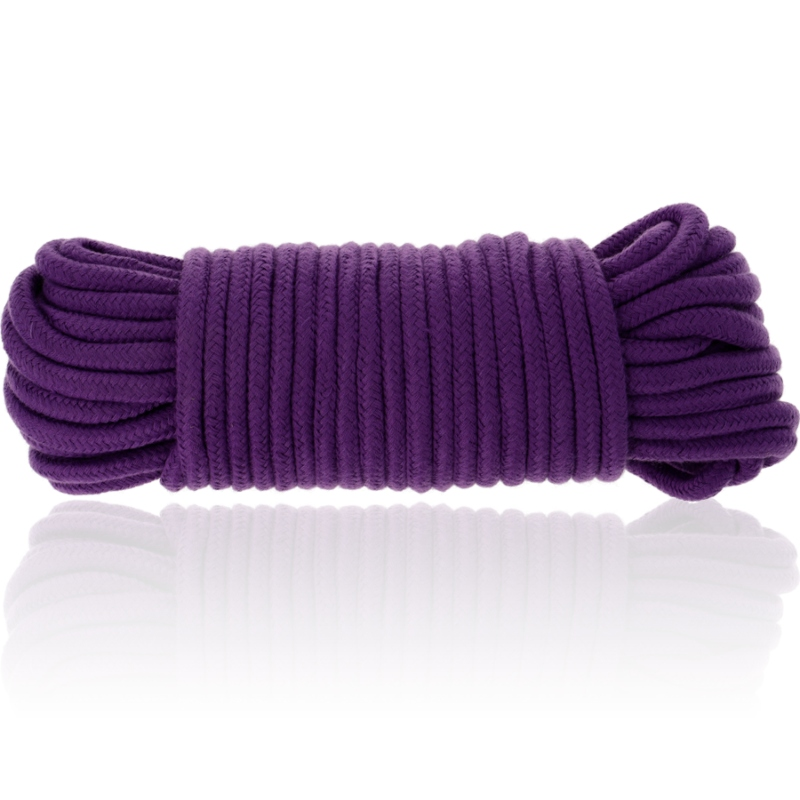DARKNESS - BAUMWOLL BONDAGE SEIL 20 METER LILA