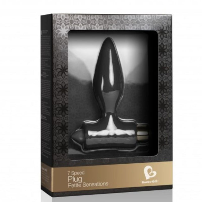 ROCKS-OFF - PETITE SENSATIONS ANALPLUG FÜR ANFÄNGER - SCHWARZ