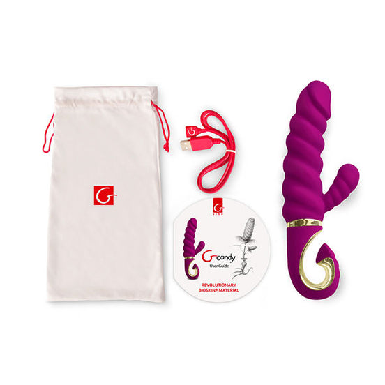 G-VIBE - FUN TOYS RABBIT Sensorisches Gerät GCANDY SÜSSE HIMBEERE