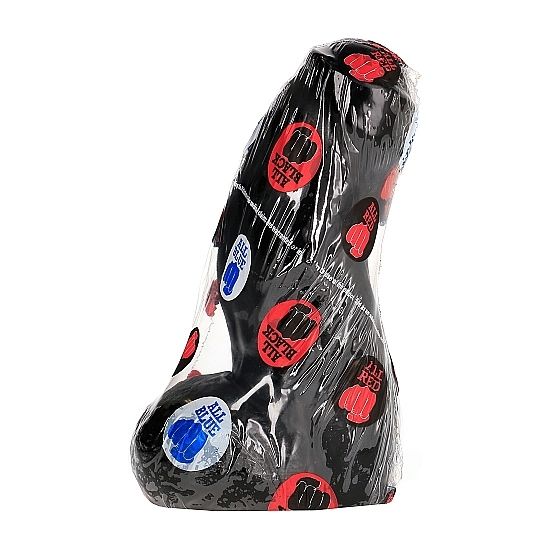 GANZ SCHWARZ – REALISTISCHER DONG SCHWARZ 17 CM