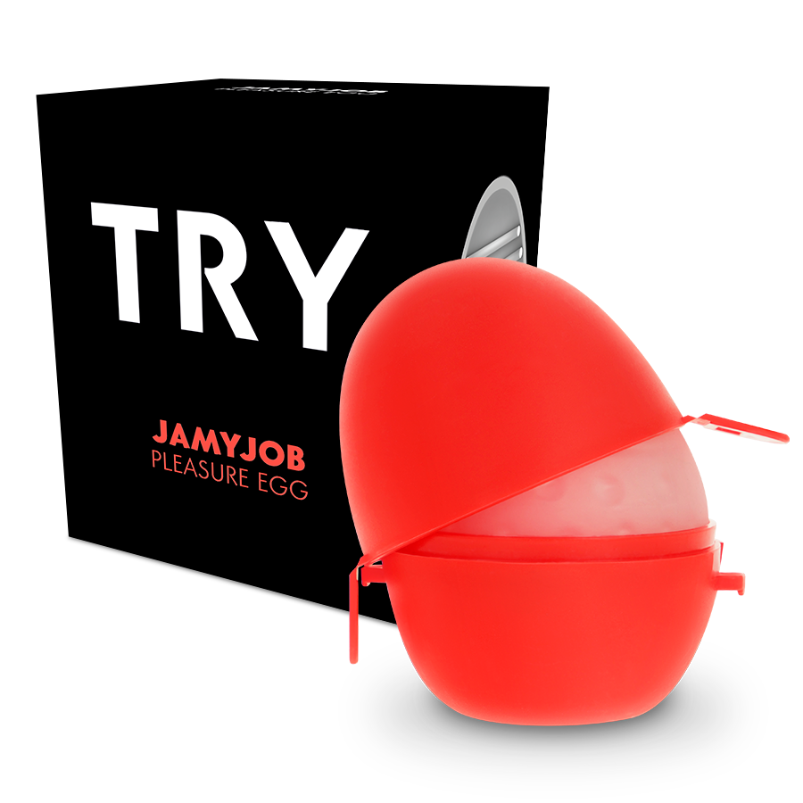 JAMYJOB - EGG MASTURBATOR SCHWARZE VERSION DISKRET