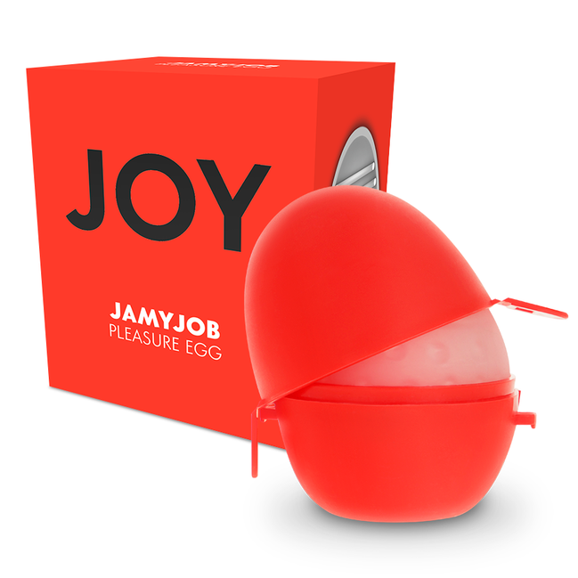 JAMYJOB – EIER-MASTURBATOR, ROTE AUSFÜHRUNG, DISKRET