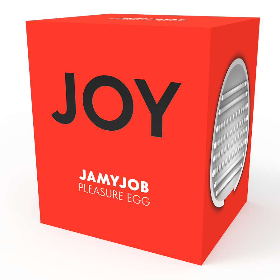 JAMYJOB – EIER-MASTURBATOR, ROTE AUSFÜHRUNG, DISKRET