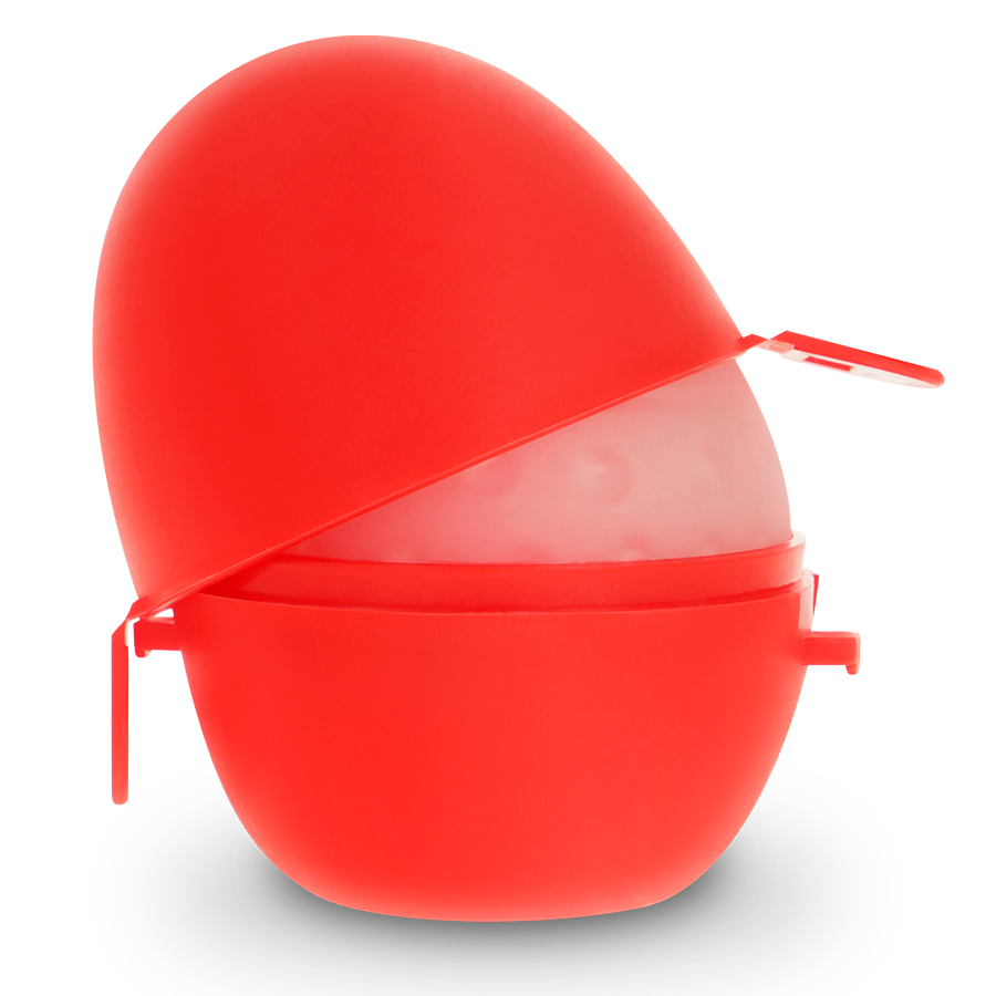 JAMYJOB – EIER-MASTURBATOR, ROTE AUSFÜHRUNG, DISKRET