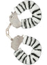 TOYJOY - FURRY FUN CUFFS BONDAGE ZEBRA