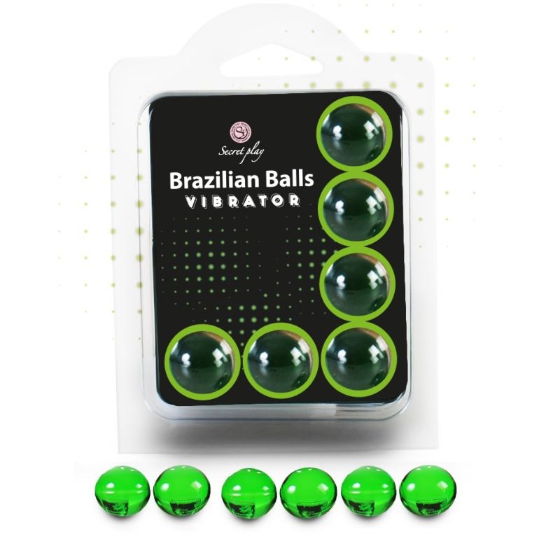 SECRETPLAY - SET 6 BRAZILIAN BALLS Sensory Device