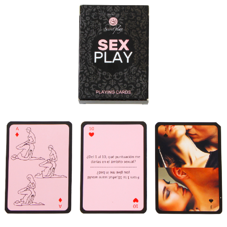 SECRETPLAY - SEX PLAY SPIELKARTEN (ES/EN)