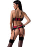 PASSION - DAMEN SET SCHIEFERROT L/XL