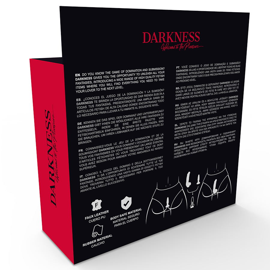 DARKNESS - HÖSCHEN MIT PLUG UND AUSTAUSCHBAREM Wellness-Device