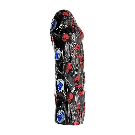 KOMPLETT SCHWARZ - PENIS 28 CM OHNE HODEN