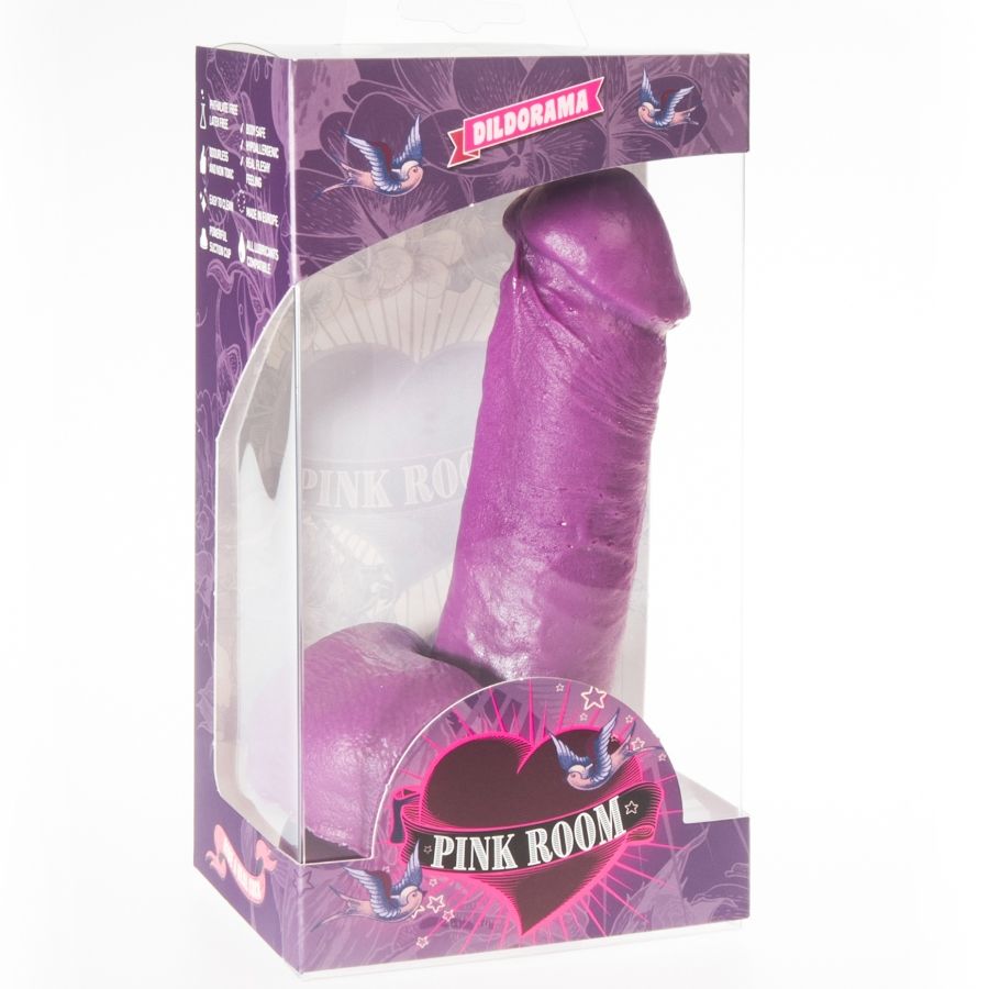 PINK ROOM - NAO REALISTIC Wellness Device PURPLE 16 CM
