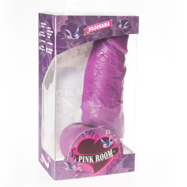 PINK ROOM - DAYAN REALISTIC Wellness Device PURPLE 17 CM