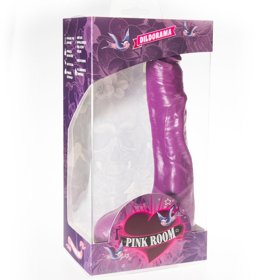 PINK ROOM - NILO REALISTIC Wellness Device PURPLE 23 CM