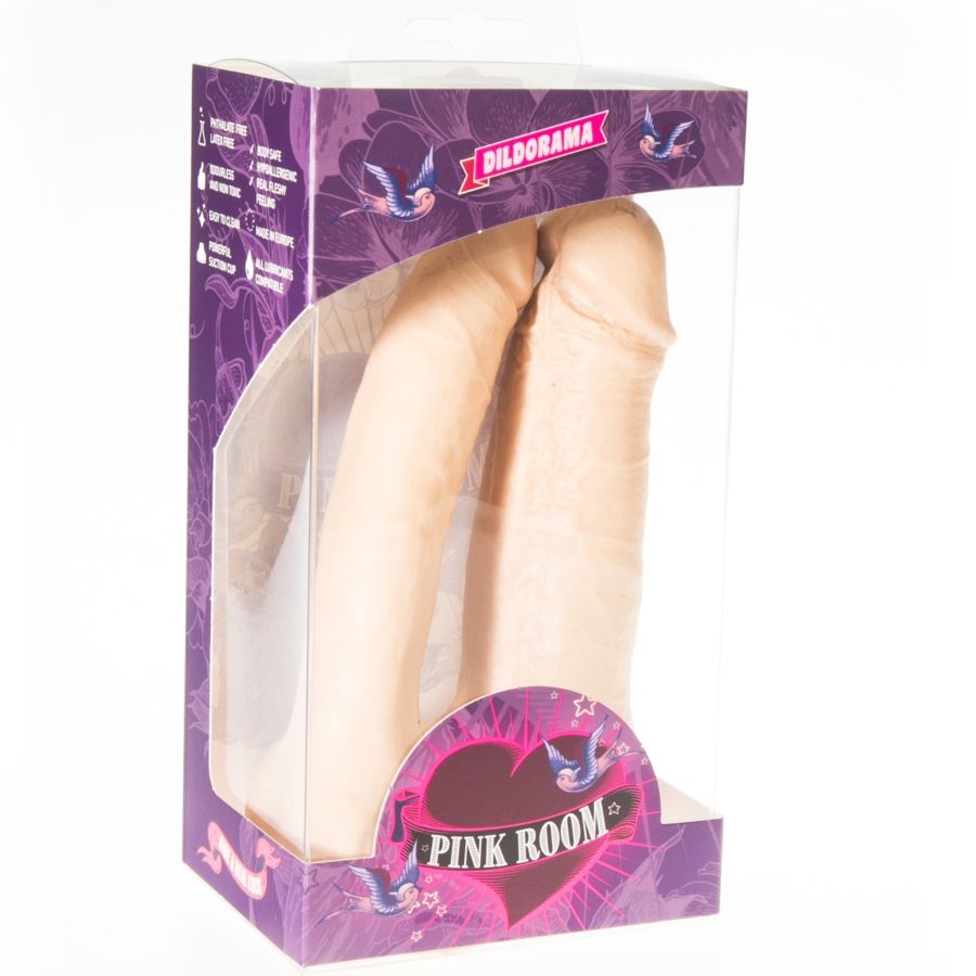 PINK ROOM - ARTHUS REALISTIC DOUBLE Wellness Device FLESH 17CM/15.5CM
