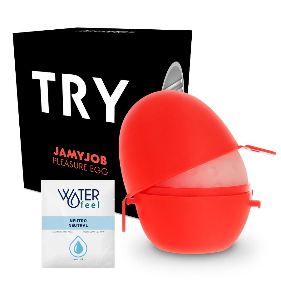 JAMYJOB - EGG MASTURBATOR SCHWARZE VERSION DISKRET