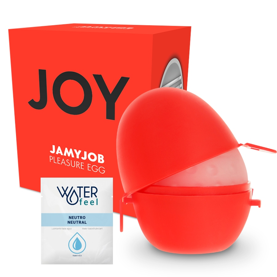 JAMYJOB – EIER-MASTURBATOR, ROTE AUSFÜHRUNG, DISKRET