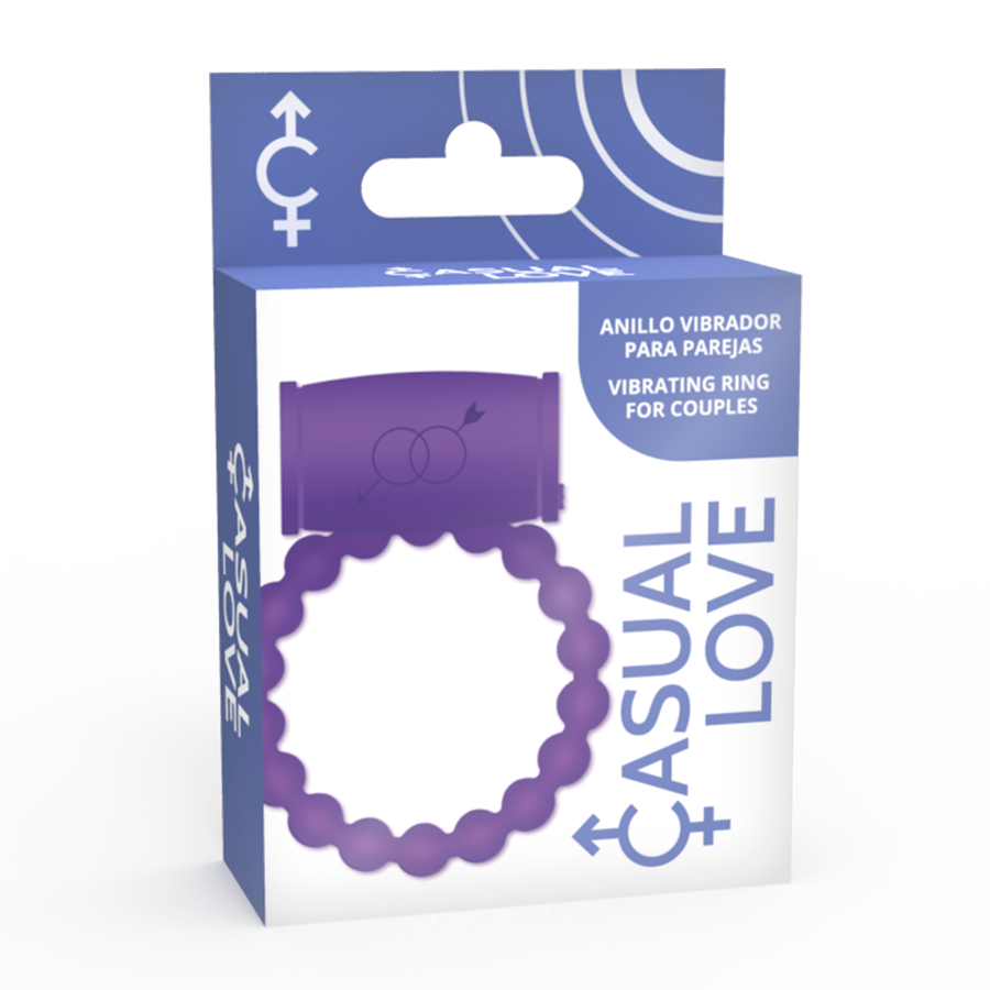 CASUAL LOVE - 25 PAAR Sensorischer Gerätering VIOLETT