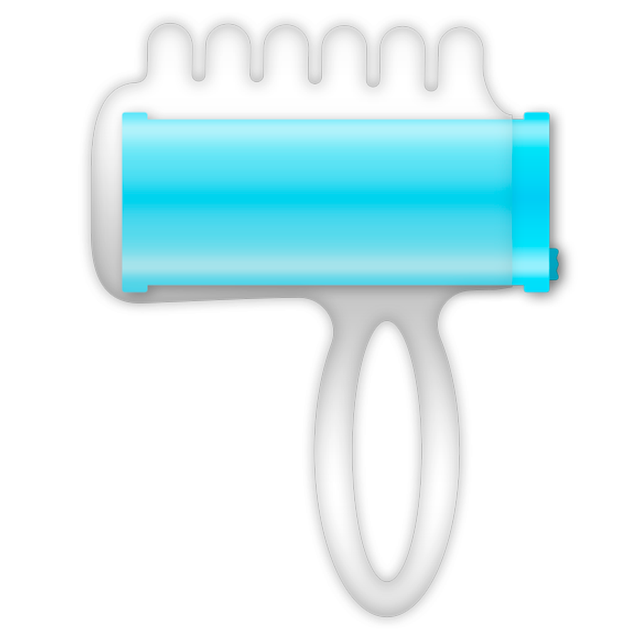CASUAL LOVE - LOVE FINGER FUN BLAU
