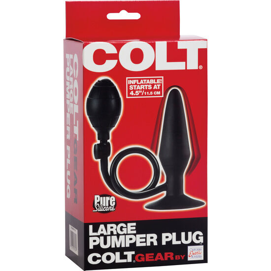 CALEXOTICS - COLT GROSSER PUMPER PLUG SCHWARZ