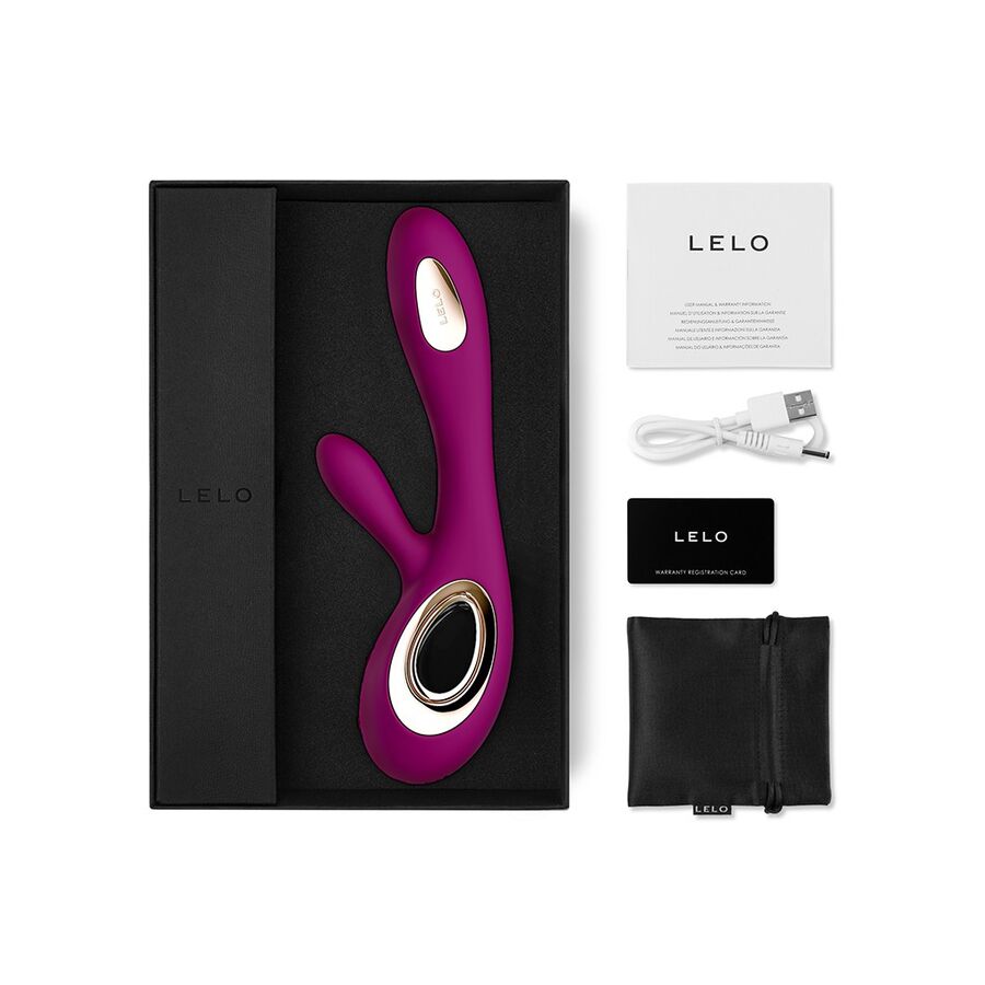 LELO - SORAYA WAVE Sensory Device RABBIT PURPLE