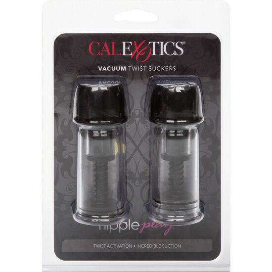 CALEXOTICS - VAKUUM TWIST NIPPELSAUGNAPF SCHWARZ