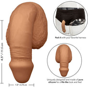 CALEXOTICS - SILIKON PACKING PENIS 12,75 CM KARAMELL