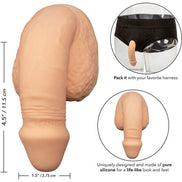 CALEXOTICS - SILIKON PACKING PENIS 12,75 CM FLEISCHFARBEN