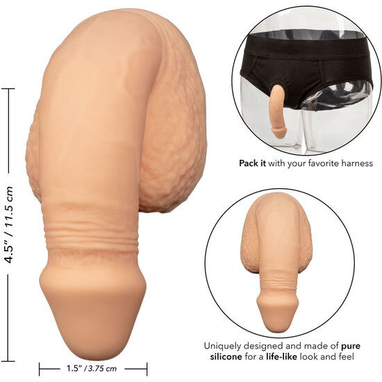 CALEXOTICS - SILIKON PACKING PENIS 12,75 CM FLEISCHFARBEN
