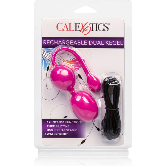 CALEXOTICS – WIEDERAUFLADBARER DOPPELTER KEGELSTIMULATOR ROSA