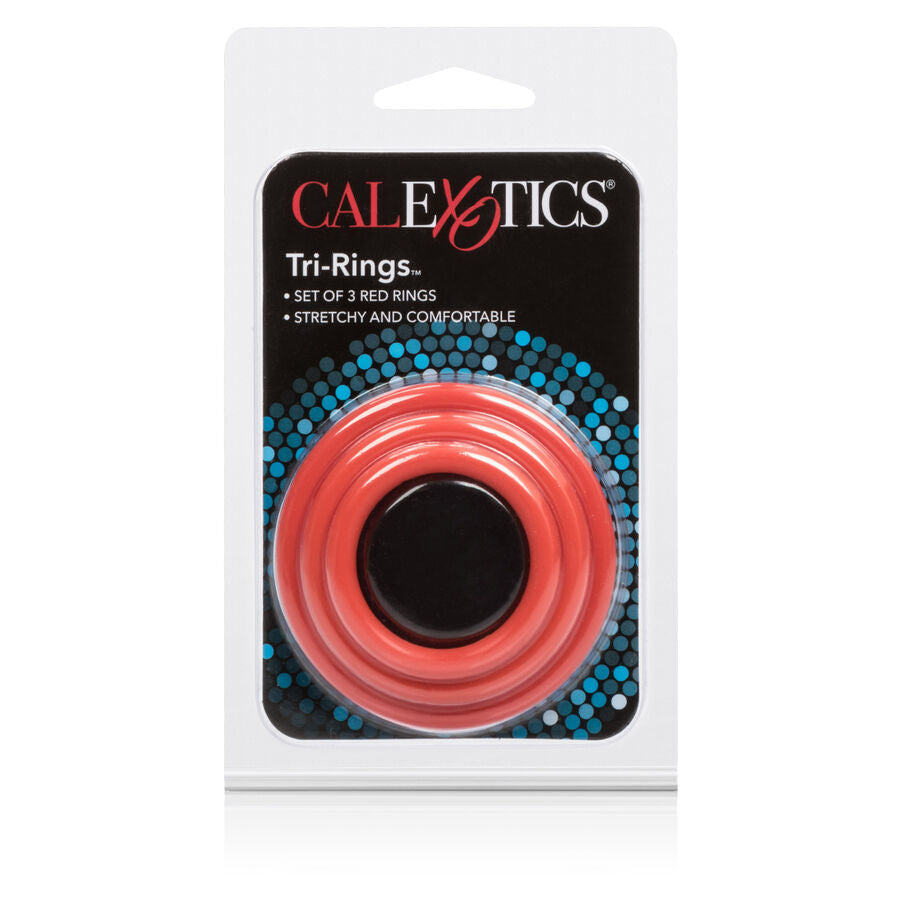 CALEXOTICS - TRI-RING-SET ROT