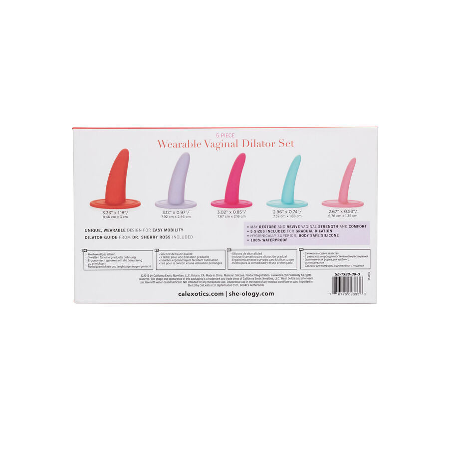 CALEXOTICS - 5TLG. TRAGBARES DILATOREN-SET