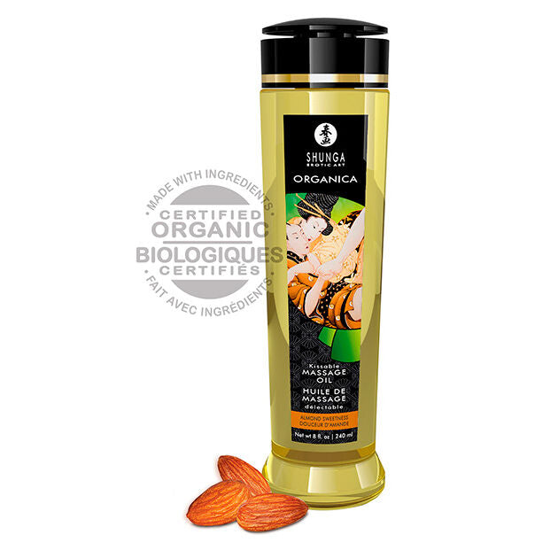 SHUNGA - BIO-MANDEL-MASSAGEÖL 240 ML