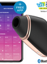 SATISFYER - LOVE TRIANGLE AIR PULSE STIMULATOR & Sensory Device BLACK