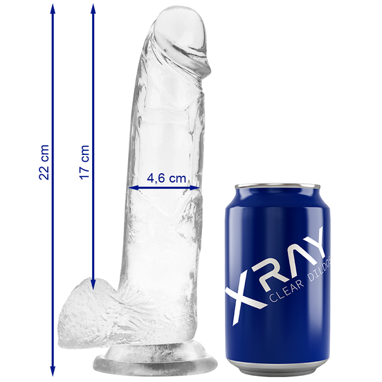 RÖNTGEN – KLARE HAHN MIT HODEN 22 CM –Ø– 4,6 CM