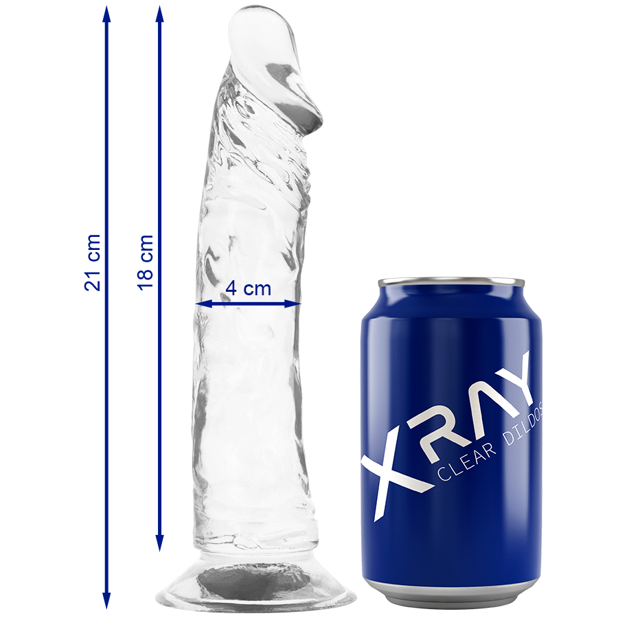 RÖNTGEN - FREIER SCHWANZ 21 CM -O- 4 CM