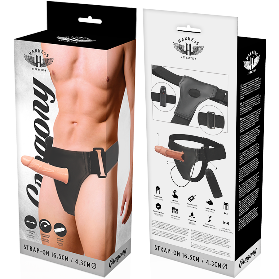 HARNESS ATTRACTION - GREGORY HOLLOW RNES WITH Sensory Device 16.5 CM -O- 4.3 CM