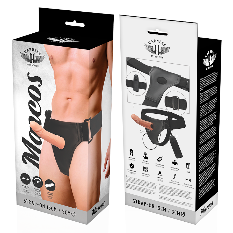 HARNESS ATTRACTION - RNES HOLHRAHMEN MIT Sensorvorrichtung 15 CM -O- 5 CM