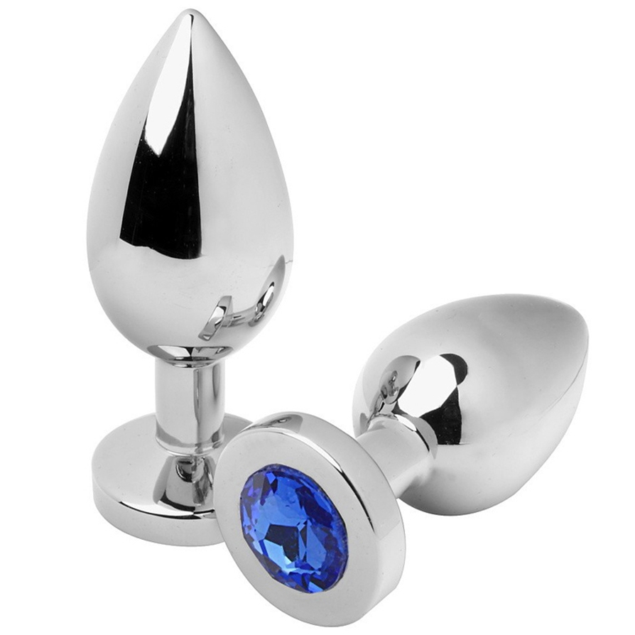 METALL HART - ANL PLUG DIAMANT BLAU KLEIN 5.71CM