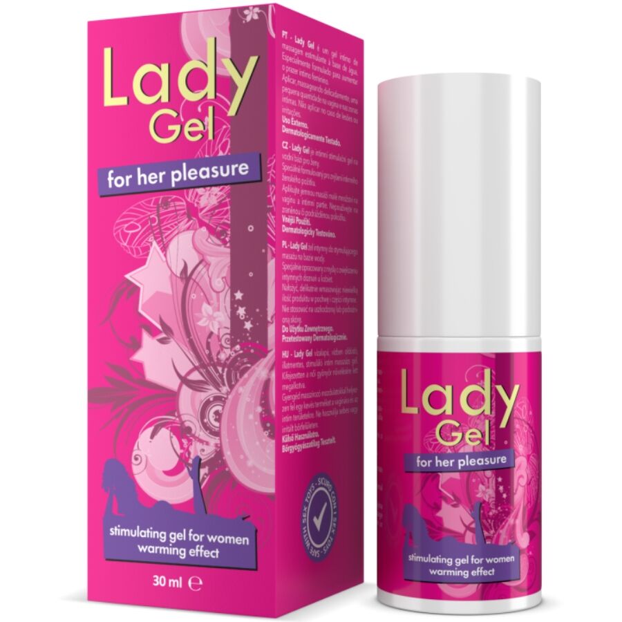 INTIMATELINE - DAME GEL FÜR IHR VERGNÜGEN STIMULIERENDES GEL MIT WÄRME-EFFEKT ELLA 30 ML