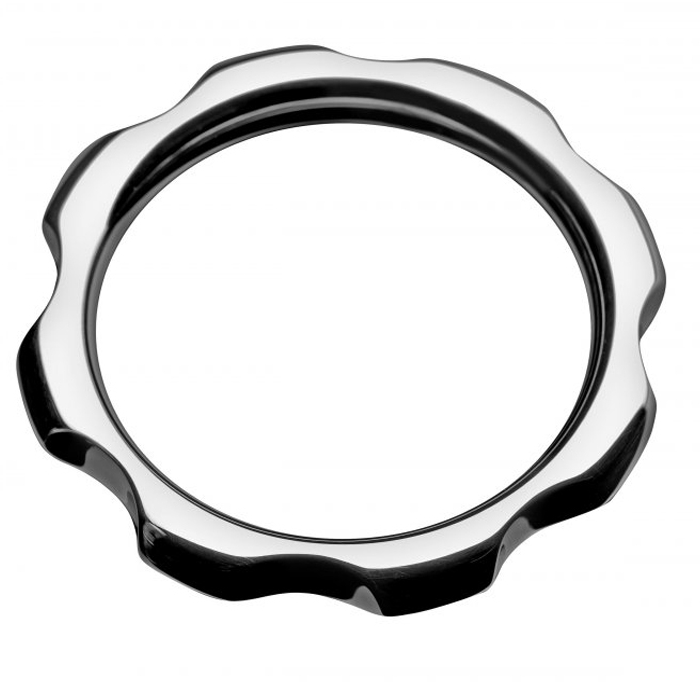 METALL HART – METALL DREHMOMENTRING FÜR PENIS UND HODEN 50 MM