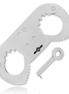 METAL HARD - THUMB CUFF METAL FINGER HANDCUFFS